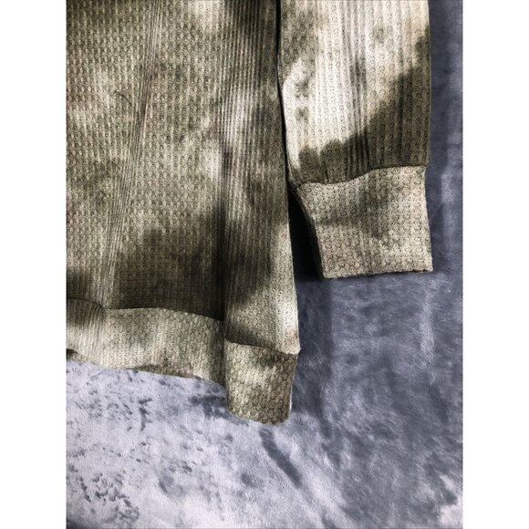 Simply Vera Vera Wang Tie-Dye Long Sleeve Blouse S - Picture 3 of 5